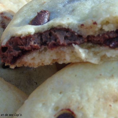 Cookies gourmands à la pâte à tartiner