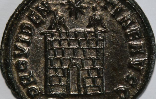 Monnaie Romaine : Constantin Ier le Grand 2ème officine 328 - 329 Nicomédie