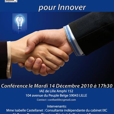 Conférence "Les alliances et partenariats industriels pour innover"