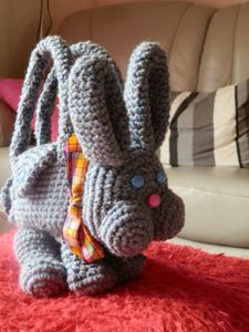 sac lapin au crochet