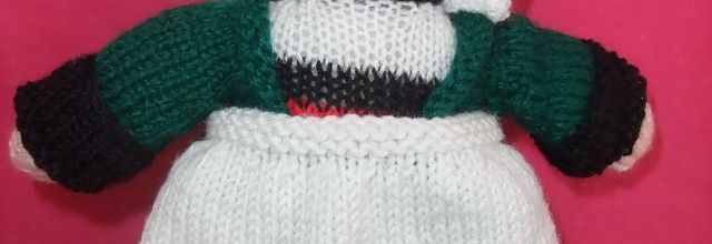 Bécassine en tricot