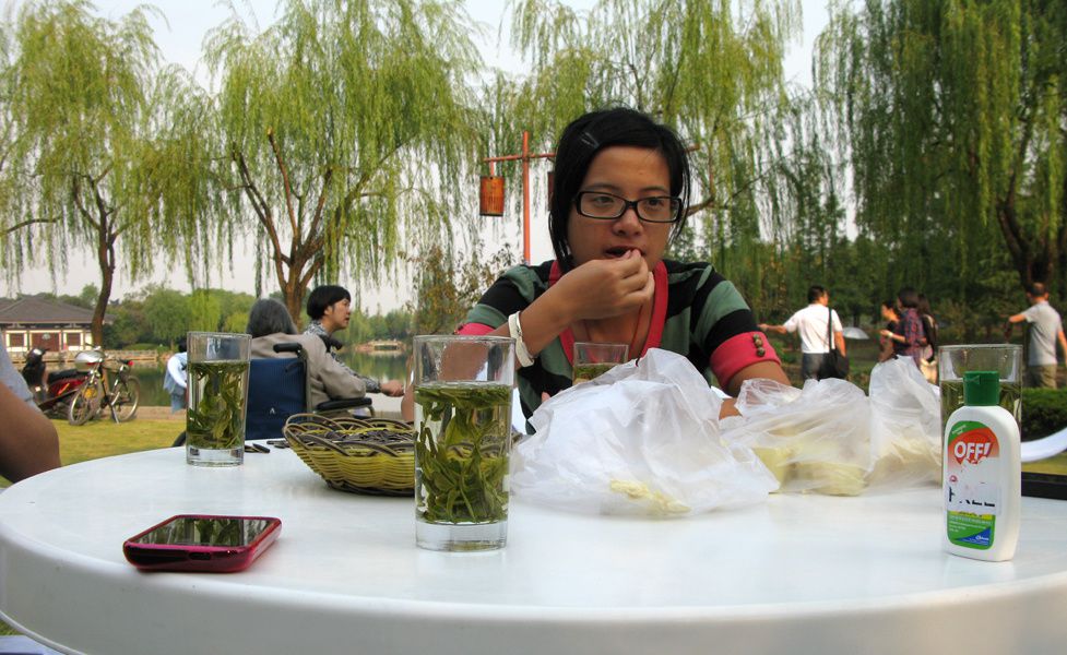 voyage octobre 2011 à Hangzhou et un petit village des environs, avec ma collègue et sa famille.
