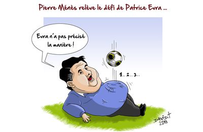 Pierre Ménès accepte le défi de Patrice Evra