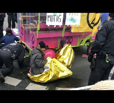 Extinction rebellion (XR) dans le monde