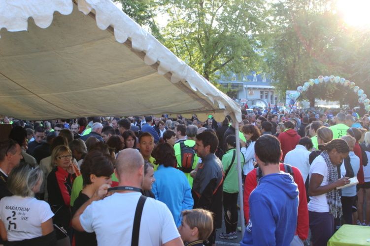 Les participants au départ....