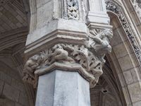 L'hôtel de ville de Saint-Quentin dans l'Aisne