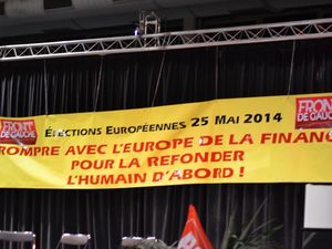 Européennes : Meeting Front de Gauche La Garde (photos)