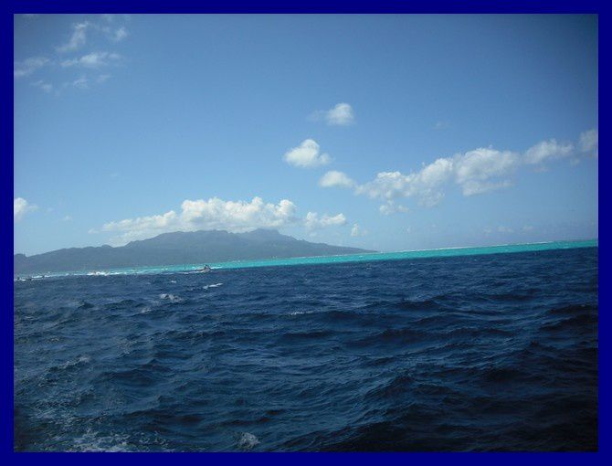 Navigation dans les îles sous le vent