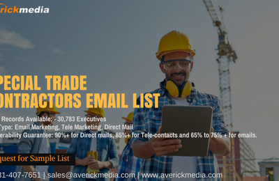 Start Sending Personalized Emails with Special Trade Contractors Email List