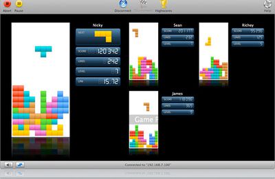 Quinn un Tétris gratuit pour Mac OS X
