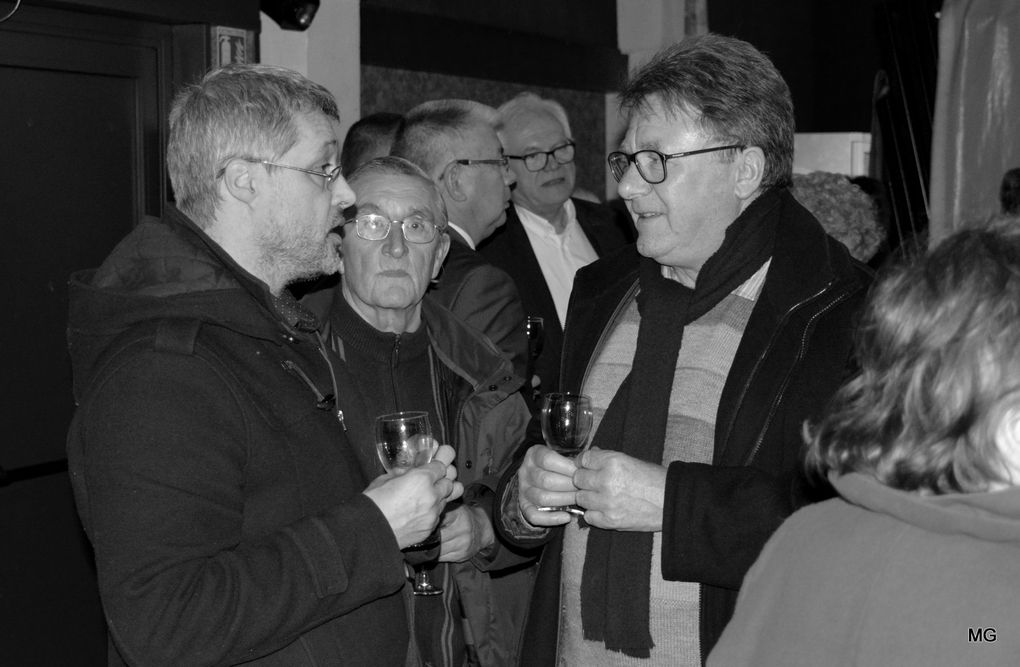 Présentation des voeux du député Alain Bruneel dans la salle Henri-Martel de Sin-le-Noble le 31 janvier 2018.