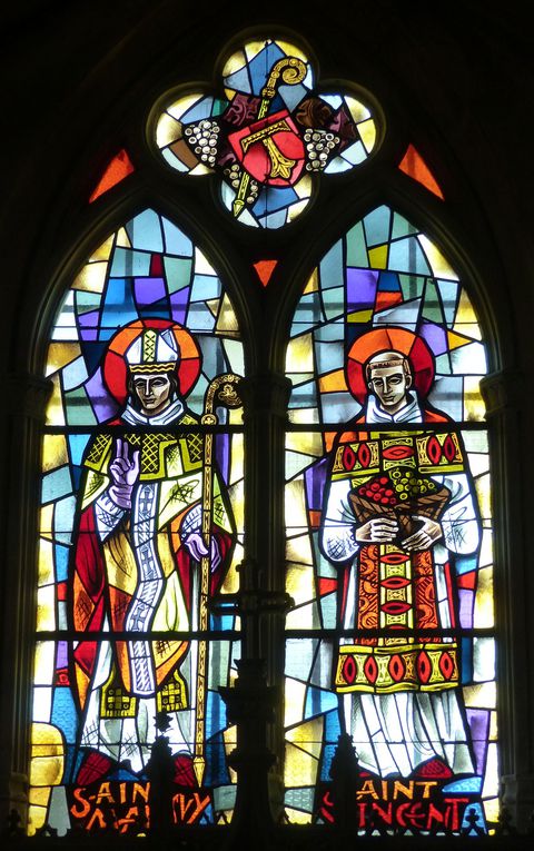 Les vitraux de l'église d'Eulmont (Meurthe-et-Moselle)