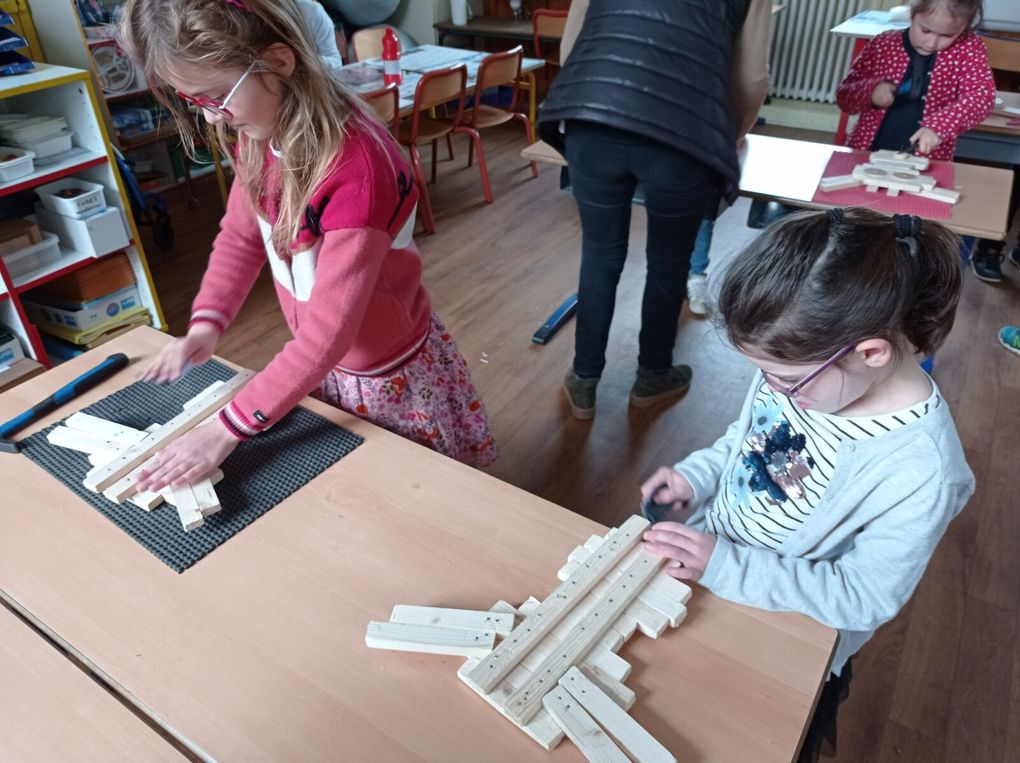 Atelier bois : dernière séance 