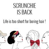 @Scrunchie-is-back vous présente les Accessoires pour cheveux #ScrunchieIsBackSampleo