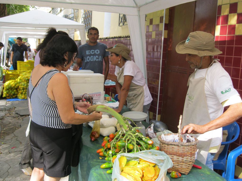 Retour à Belem, où je fais maintenant mes premiers pas en tant qu'habitante... de rue en rue, de vue en vue, de marché en marché, découverte de ce que sera ma vie ici.