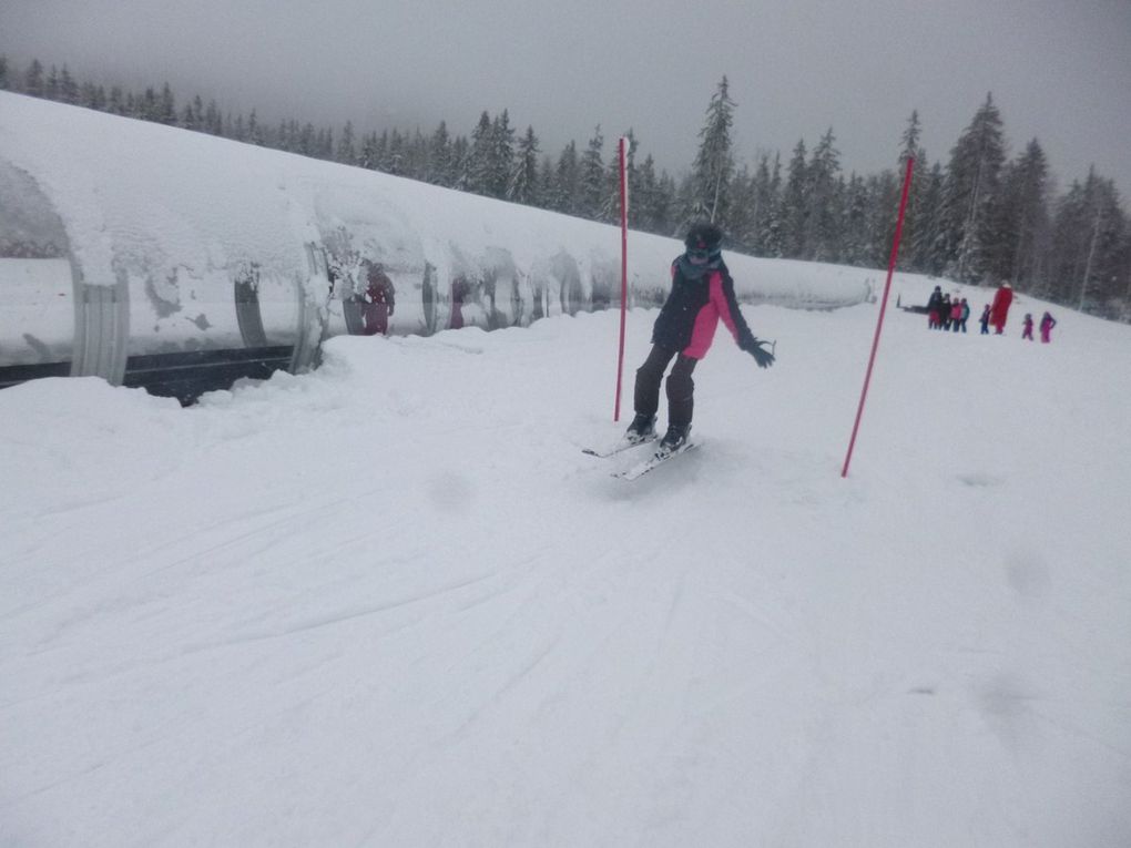 Premier cours de ski