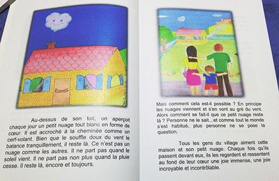 un livre qui fait chaud au coeur ! Oh, un nuage !