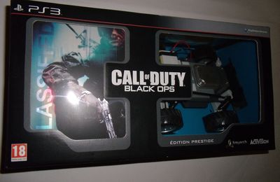 Unboxing/Déballage Call of Duty BLACK OPS prestige PS3