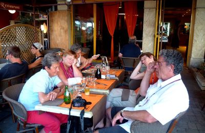 Dernier dîner à Vaison