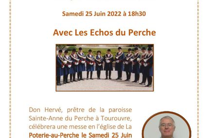 MESSE AU COR DE CHASSE 25 JUIN 2022