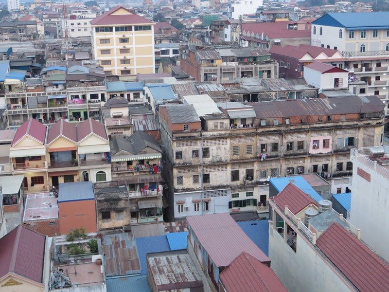 Phnom Penh: le marché central (restauré par des architectes français)