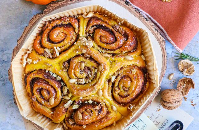 Brioche roulée d’automne