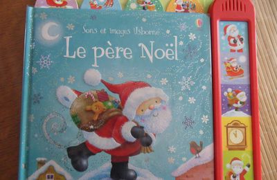 Lecture "Le père Noël" livre Usborne doux et sonore