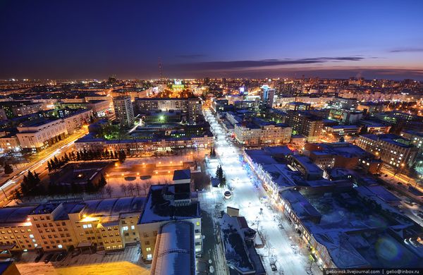 Crédit photo Glio. Cette vue de Chelyabinsk...