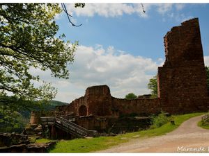 Au château de Lutzelbourg (57) le 09.05.2017