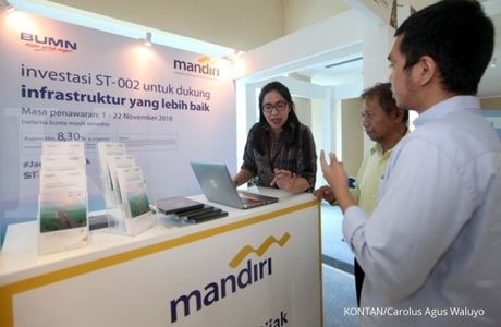 Bestprofit - Penuhi target, penjualan sukuk tabungan ST002 di Bank Mandiri capai Rp 1,31 triliun