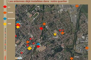 ANTENNES RELAIS Déjà implantées dans notre quartier