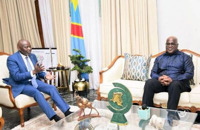 RDC : Reçu par Tshisekedi, Kamerhe promet de « faire en sorte que la séparation des pouvoirs soit une réalité »