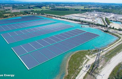 Les panneaux solaires flottants 