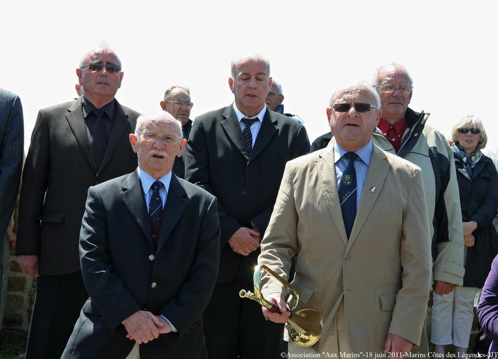 le 18 juin 201 - hommage aux marins du Pays de Lesneven et de la Côtes des Légendes.
