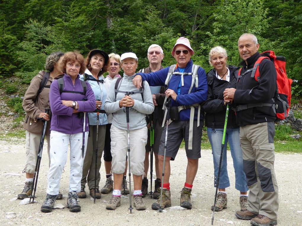 .LES   RANDONNEURS  DE L’OMCAL   EN  HAUTE  SAVOIE