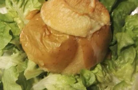 Pomme au four au chèvre de Chavignol