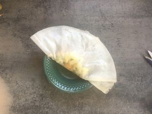 Brik à l'oeuf (et au thon pour une version non veggie)! 