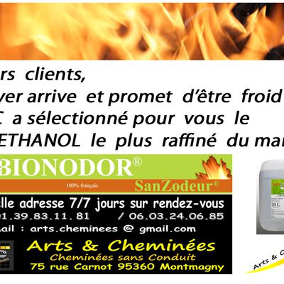 Nouveau Bioehanol "bionodor"