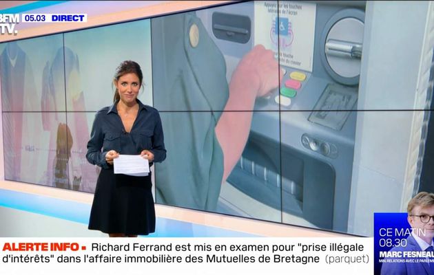 Sophie Hébrard Première Edition BFM TV le 12.09.2019