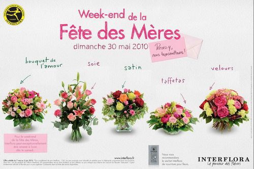 Interflora fete des meres