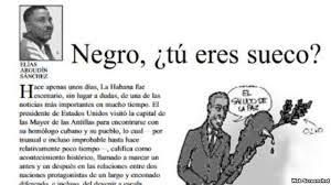 Periodista cubano se disculpa por artículo que llama a Obama ''negro''