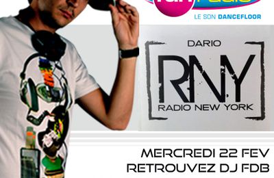 DJ FDB - FUN RADIO - Radio New York Dario - mix diffusé le 22 fev 2012