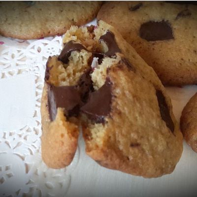 Cookies chocolat au lait et noisette 