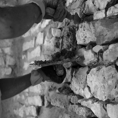 Rénovation d'un mur en pierre à Bohas Meyriat Rignat par Gely Clément  Multi-travaux, bricolage ain