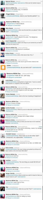 Album - Madonna MDNA Day on Twitter - March 26, 2012