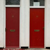 'I chose the colour of peace': the asylum seeker who repainted his red front door