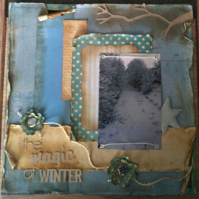 D.T Bernardine Segui Concours Scrapbooking partie 1