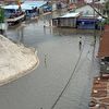 Inondations à Cotonou: quartier de Ladji