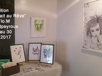 Exposition "Du trait au rêve" Flo.M à Montpeyroux