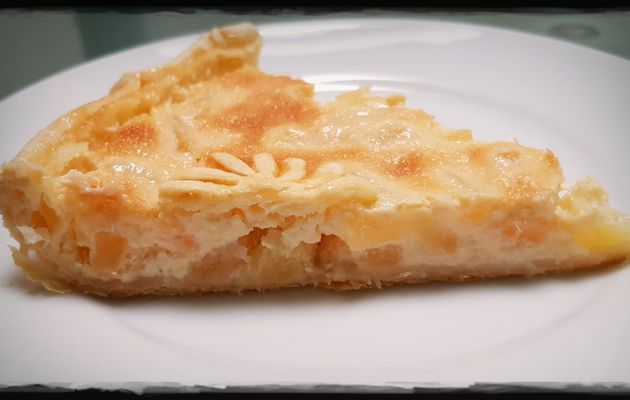 Tarte ananas et noix de coco